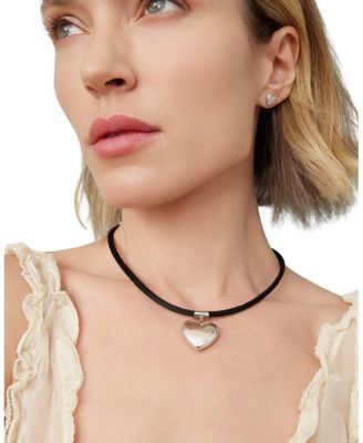  Sterling Silver Lover Cord Pendant Necklace