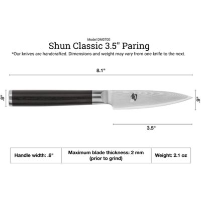 Classic 3.5" Paring Knife