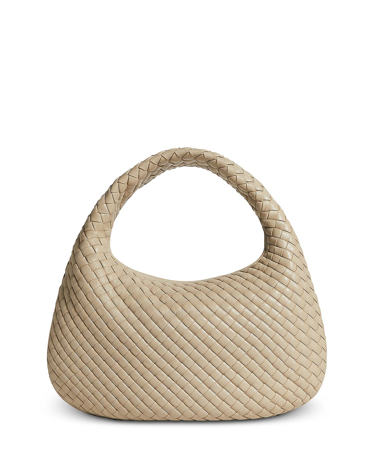 Bottega Veneta Veneta Intrecciato Leather Shoulder Bag
