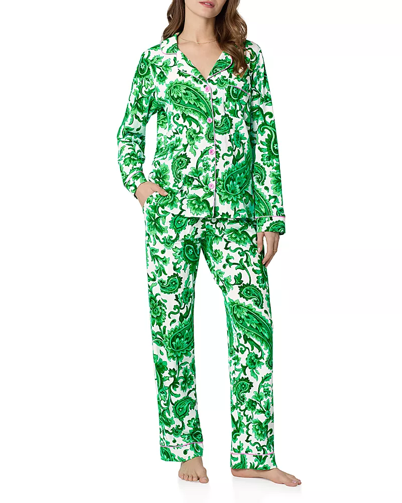 BedHead Pajamas Stretch Jersey Long Sleeve Pajama Set