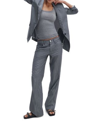 Jennie Poplin Stripe Blazer