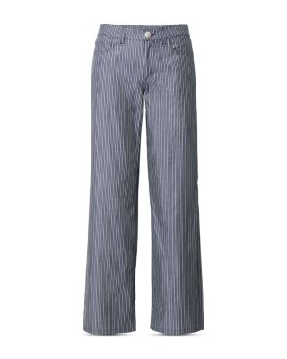 Saige Stripe Low Rise Poplin Pants