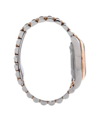  Oyster Perpetual Datejust Automatic Watch in Stainless Steel and Rose Gold 36mm