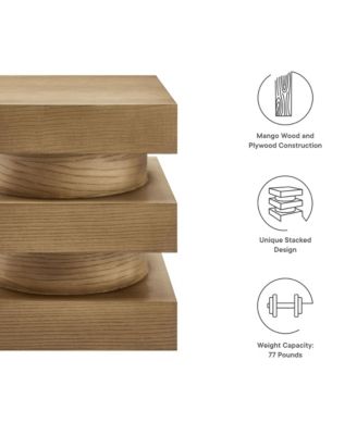 Perpetuate Totem End Table