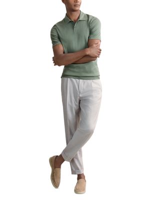 Earl Short Sleeve Airwater Cotton Polo Shirt