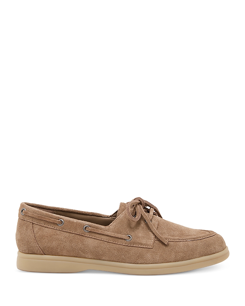 Reiss Women's Suede Boat Shoe Loafers