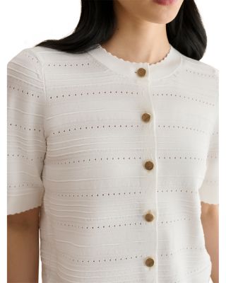 Mimi Pointelle Cardigan