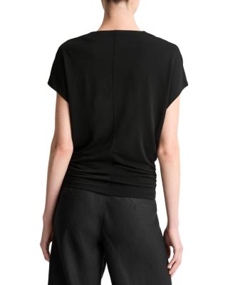 Flutter Sleeve V Neck Top