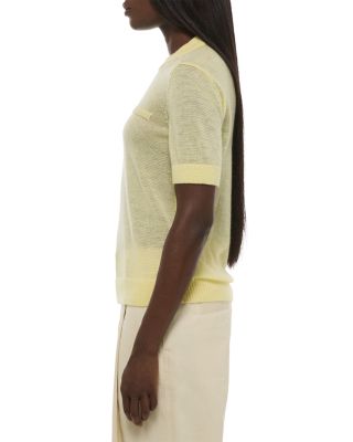 Wool Blend Sweater Tee