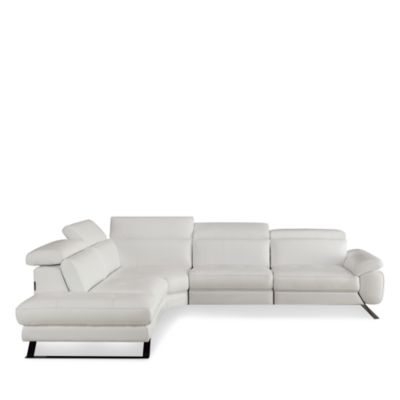 Tremezzo Three Piece Leather Sectional - Exclusive