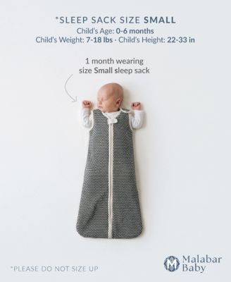  TOG 0.6 Sleep Sack - GOTS Certified Organic Cotton, Baby