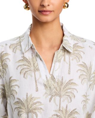 Palm Banks Three Quarter Sleeve Dress