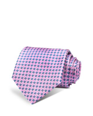 Geometric Silk Tie
