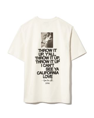 x Tupac "Throw it Up" Short Sleeve Tee