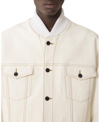 Teddy Jacket In Denim