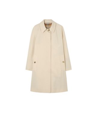 Mid-length Tropical Gabardine Camden Car Coat