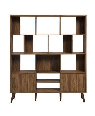 Transmit 59" Bookcase with Sliding Doors