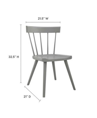 Sutter Wood Dining Side Chair, Set of 2