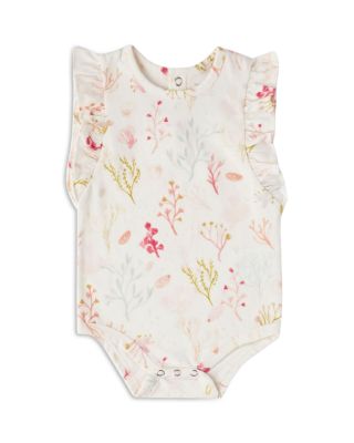 Unisex Short Sleeved Flutter One Piece Bodysuit - Baby
