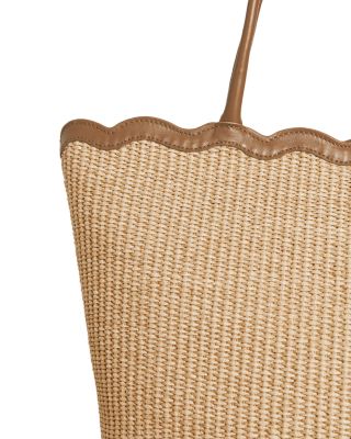 Isabella Large Raffia Tote Bag