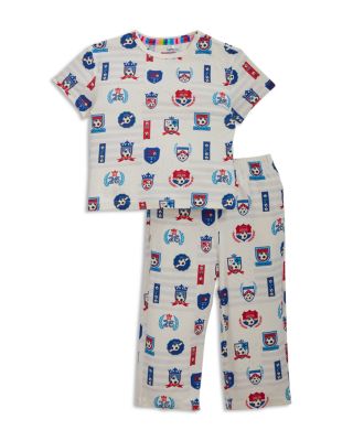 Boys' Team Goals USA RightFit™ Magnetic Pajama Set - Little Kid, Big Kid