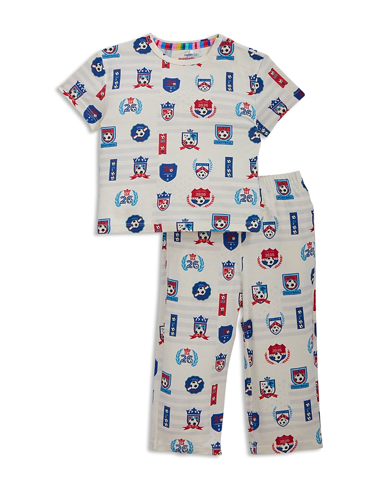 Magnetic Me Boys' Team Goals Usa RightFit Magnetic Pajama Set - Little Kid, Big Kid