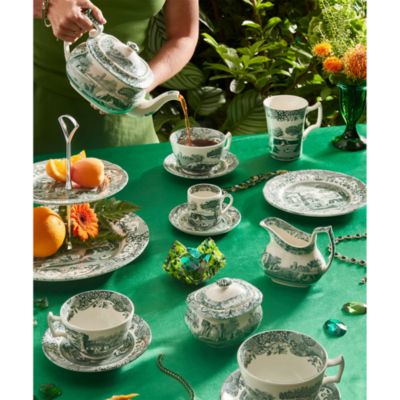 Heritage Green Italian Teapot