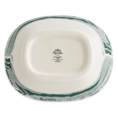 Heritage Green Italian Covered Sugar Bowl