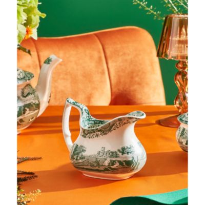 Heritage Green Italian Cream Jug