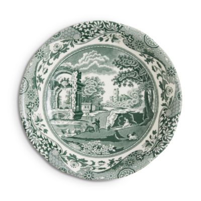 Heritage Green Italian Cereal Bowl, Set of 4