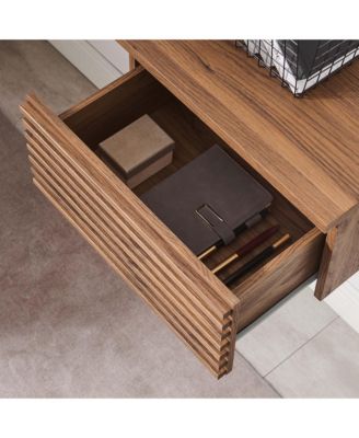 Render Wall Mount Corner Office Desk