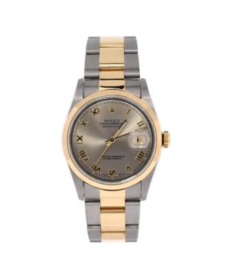  Oyster Perpetual Datejust Automatic Watch in Stainless Steel and Gold 36mm