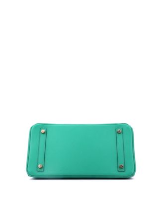Birkin 30 Handbag Green Epsom with Gold Hardware