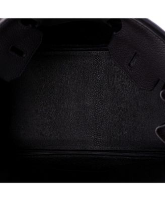 Birkin 30 Handbag Black Togo with Gold Hardware