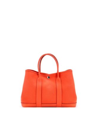 30 Garden Party Tote Toile and Leather