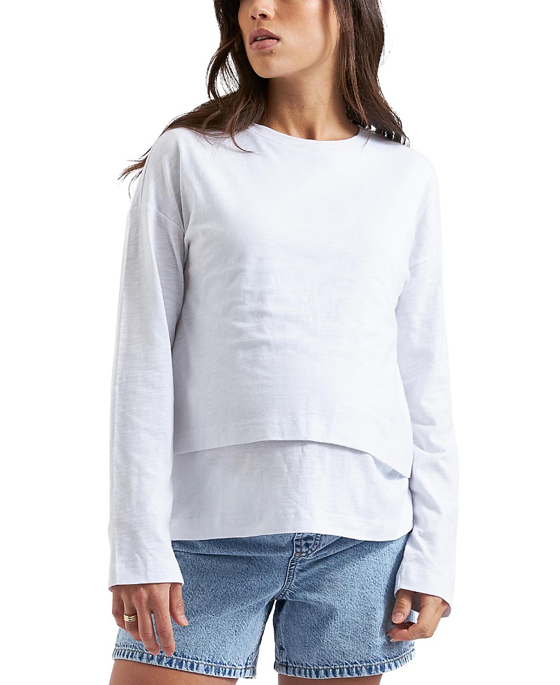 Ripe Maternity Claud Long Sleeve Nursing Top