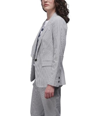The Empower Seersucker Tux Blazer