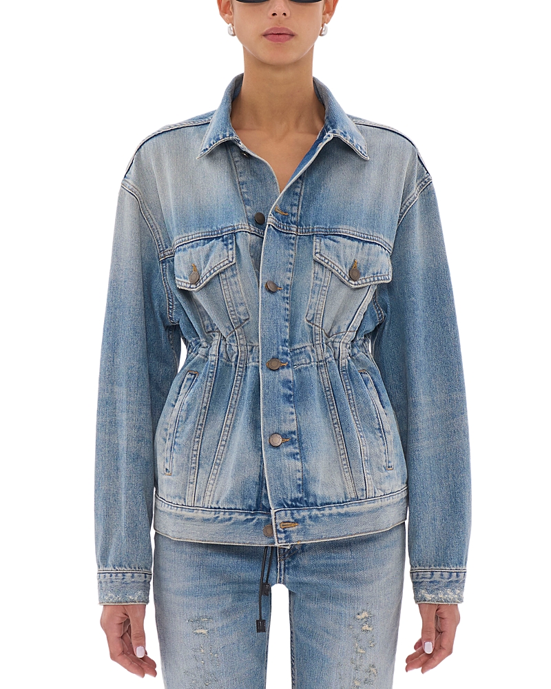 Haikure Clay Broken Jean Jacket in Celestial