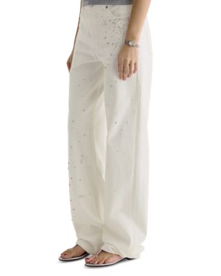 High Rise Barrel Jeans in Opal Radiance