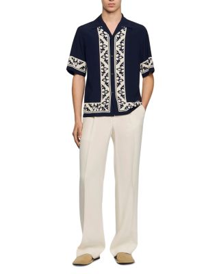 SS26 Loose Fit Amalfi Contrast Print Shirt