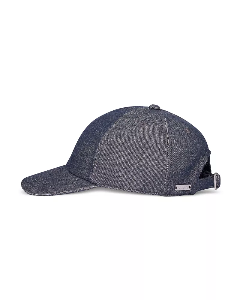 Sandro Logo Closure Denim Cap