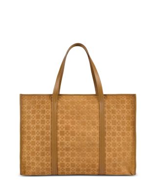 Split Leather Shopping Bag
