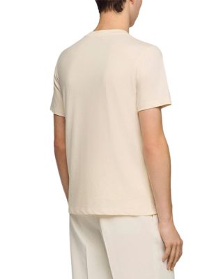 Cotton Crochet Flower Tee