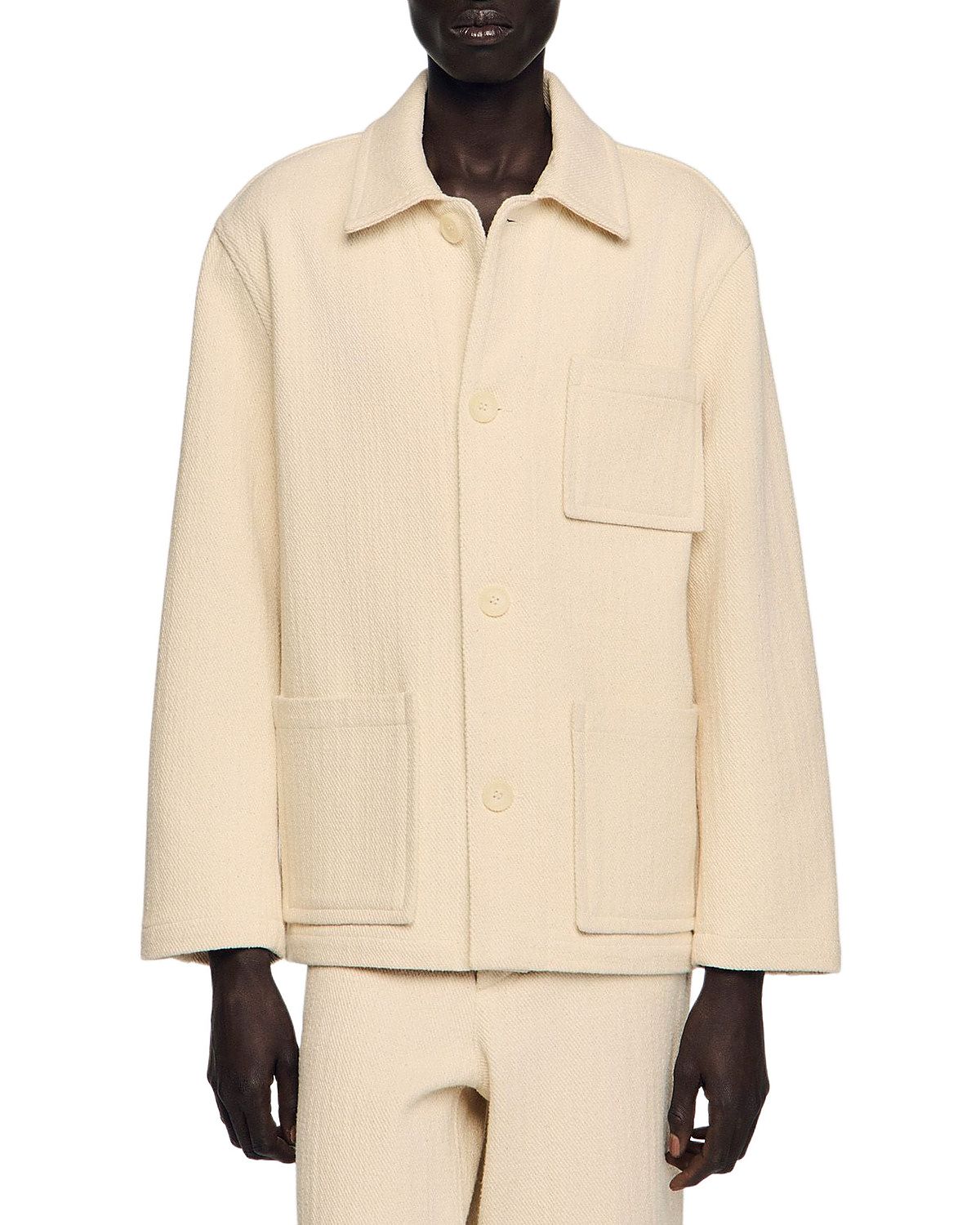 Sandro Cotton Worker Jacket