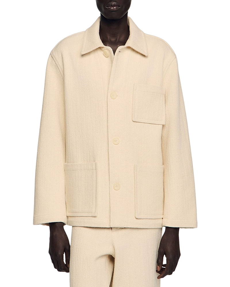 Sandro Cotton Worker Jacket