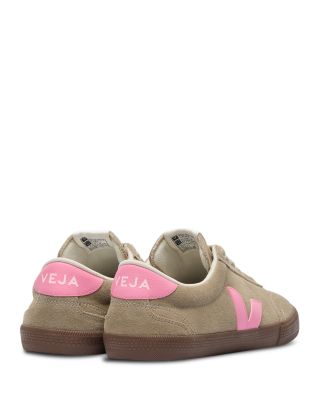 Women's Volley Suede Taupe Malibu Bark Sneakers