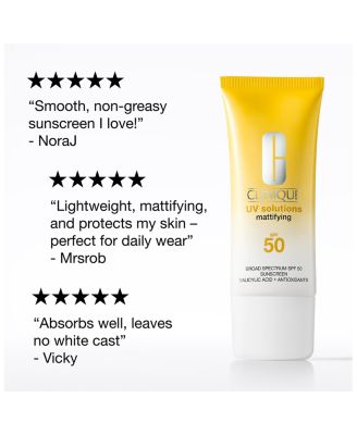 UV Solutions Mattifying Sunscreen SPF 50 with Salicylic Acid 1.35 oz.