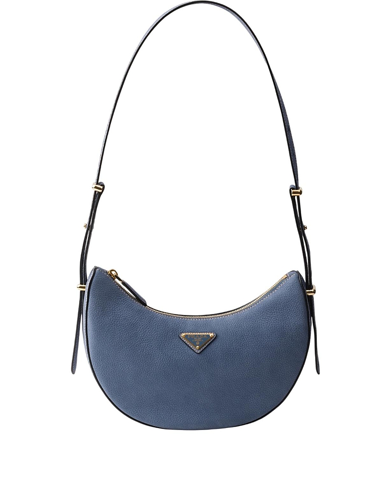 Prada Arque Small Nubuck Leather Bag