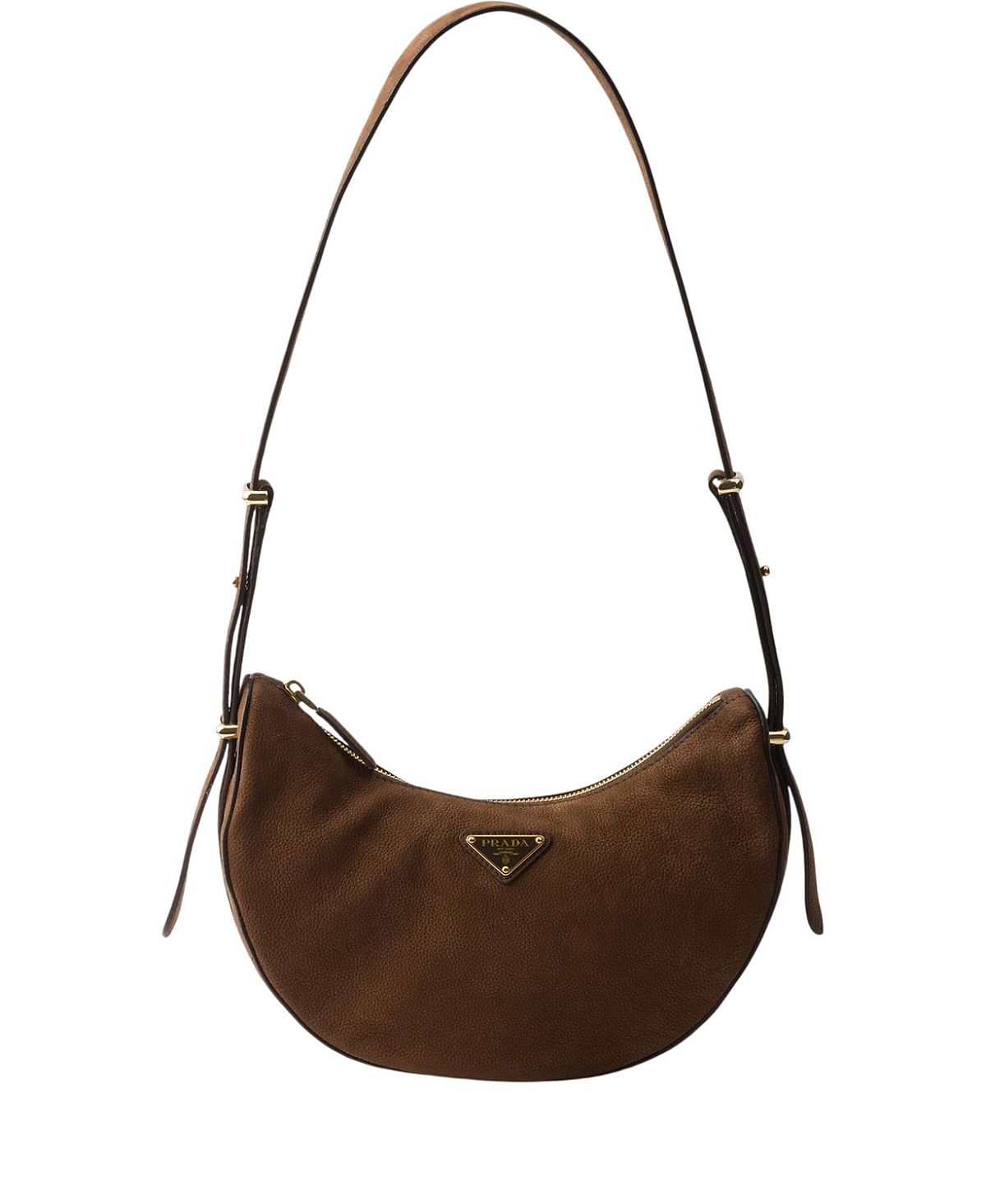 Prada Arque Small Nubuck Leather Bag