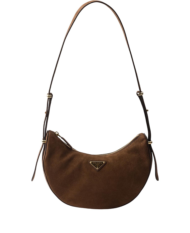 Prada Arque Small Nubuck Leather Bag · One Size